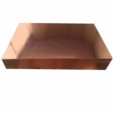 T3 H62 Copper Flashing Sheet 20mm Brass Sheet Plate For Cable