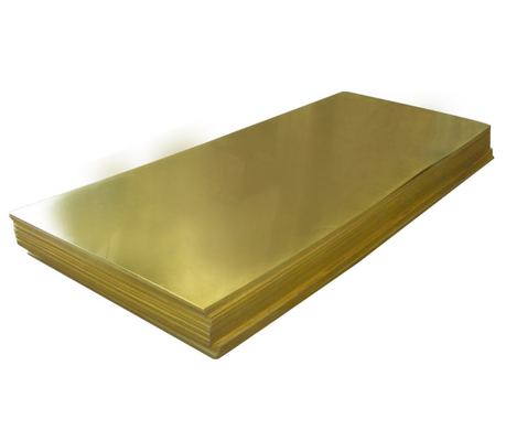T3 H62 Copper Flashing Sheet 20mm Brass Sheet Plate For Cable