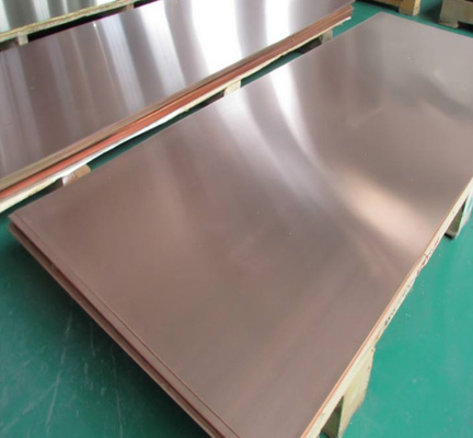 0.5mm 1mm Pure Copper Sheet Metal 99.99 Copper Cathode Sheets For Spindle Head