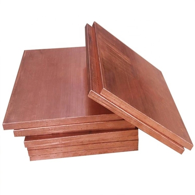 C26000 Blacha z czystej miedzi szczotkowanej 1/8&quot; (.125) X 12&quot; X 12&quot; Wykończenie C11000 Blacha mosiężna