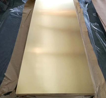 H62 H65 	Pure Copper Sheet 0.3mm 0.5 Mm Brass Sheet For Cable