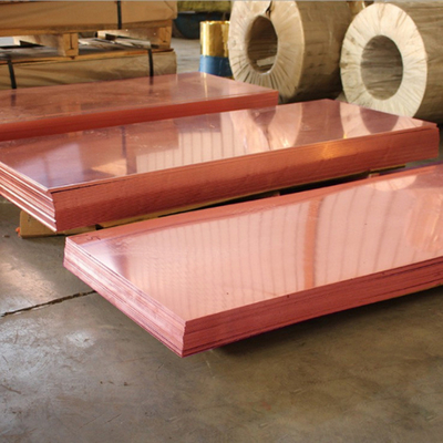 C14500 Decorative Copper Sheets High Precision Machining 99.9 Flat Copper Plate