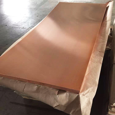 99.99 Copper Cathode Sheet C22000 Red Copper Sheet For Transformer