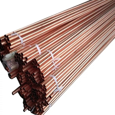 ASTM Air Conditioning Copper Pipe C1220 C1200 Rectangular Copper Tube