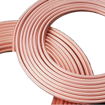 Astm B280 Straight Copper Pipe C12200 C2400 Pancake Coil Copper Tube Tu2