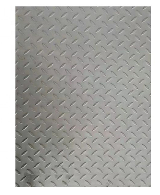 304 Decorative Stainless Steel Sheet 316 Ss Embossed Anti Skid Steel Plate For Stair Pedals