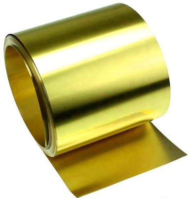 0.3 To 60mm Etching Brass Sheet 99% Pure C26800 Brass Plate For Nut