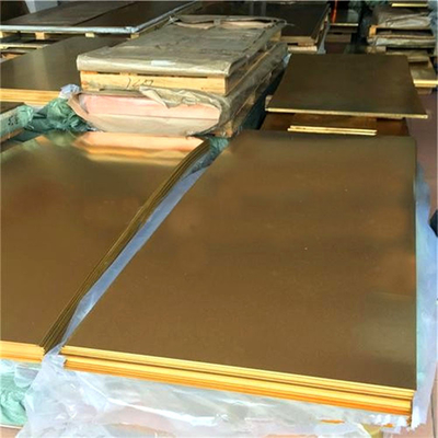 Flat Cathode Pure Copper Sheet 99.99 Pure Bronze H59 H63 Roofing Brass For Decoration