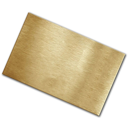 H62 H63 Brass Copper Sheets Cuzn37 C27200 99% For Catheter