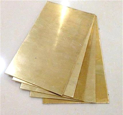 H62 H63 Brass Copper Sheets Cuzn37 C27200 99% For Catheter