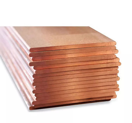 C11000 C12000 99.9 Pure Copper Sheet T1 T3 Brass Sheet Metal 4x8 For Vacuum Device