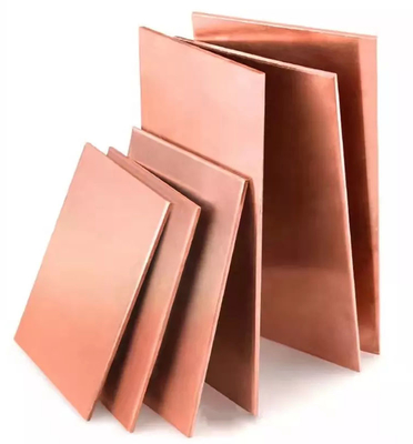 C11000 C12000 99.9 Pure Copper Sheet T1 T3 Brass Sheet Metal 4x8 For Vacuum Device