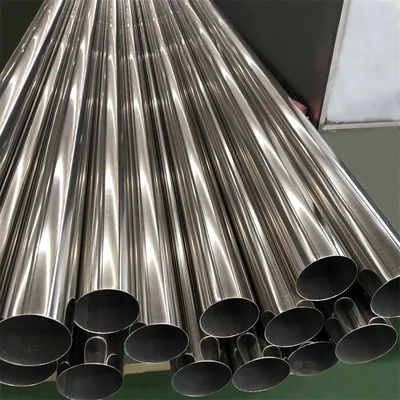 Mirror Polished Stainless Steel Pipe 904L 2205 Duplex Welded SS Tube For Chemical Equipment