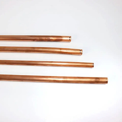 AISI C10200 Insulated Copper Pipe 3 / 8&quot; C11000 Brass Tubes For Building