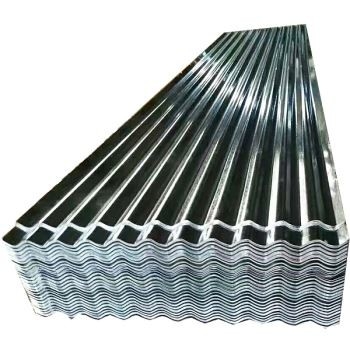High Strength Galvalume Steel Corrugated Sheet 6 - 12m Length 0.12mm
