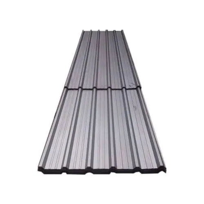 High Surface Aluzinc Galvalume Steel Sheet 1.2mm Hardness Good Thermal Resistance 12m