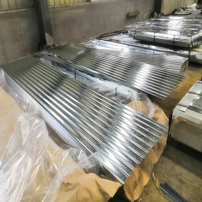 PPGI Galvanized Steel Roofing Coil Sheet 4.0mm Prefab Zinc Aluminium Coating Corrugated