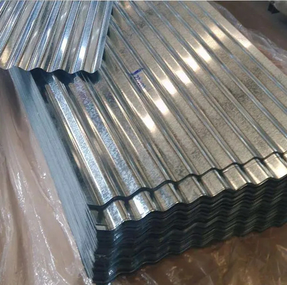 PPGI Galvanized Steel Roofing Coil Sheet 4.0mm Prefab Zinc Aluminium Coating Corrugated
