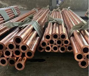 ASTM 2mm 4mm Seamless Copper Pipe C10100 C10200 Coated Steel Tube For Refrigeration