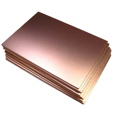 High Precision Copper Alloy Plate C10200 C18150 C17510 4X8 Cu-Dhp Brass 6mm