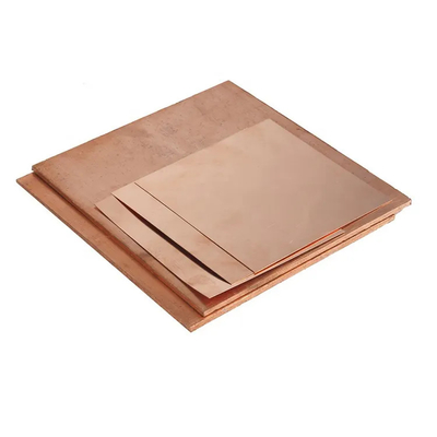 ASTM 99.97%Cu Pure Copper Plate Sheet C70600 C71500 CuNi90 / 10 Metal For Industry