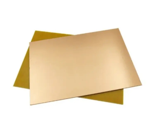 Cathode Pure Copper Sheet Plate C26800 C27200 99.999% 0.3mm - 5Mm Customized