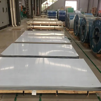 Brushed Decorative Stainless Steel 316 Sheet 6000mm Hairline Etched